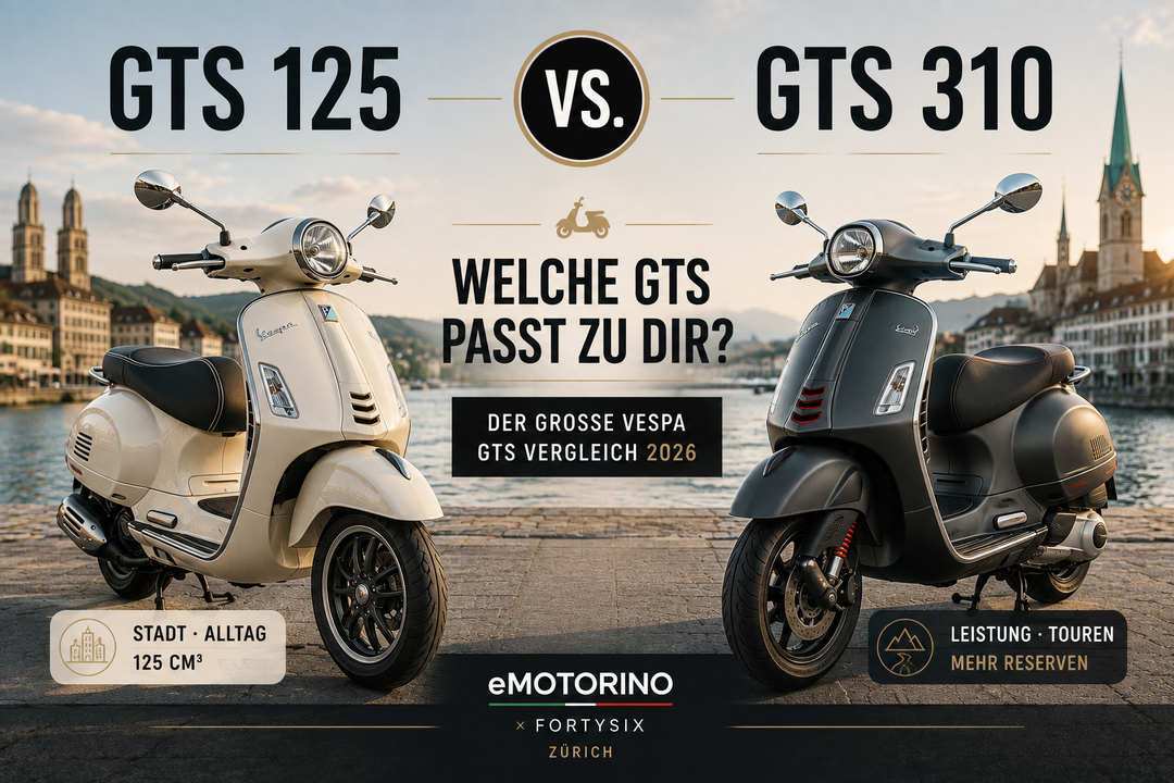 Vespa GTS 125 oder 310? Vergleich & Kaufberatung 2026