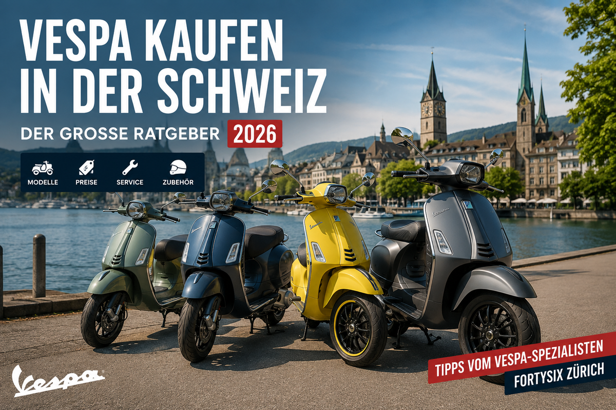 Vespa kaufen in der Schweiz 2026 – Der grosse Ratgeber