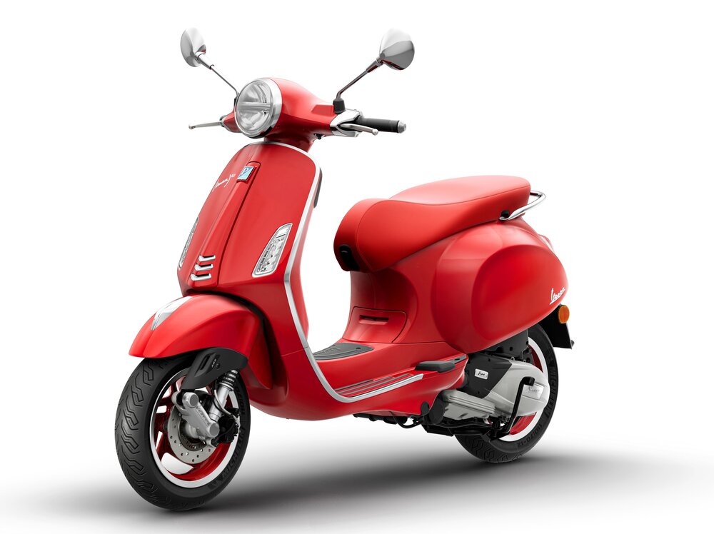 Vespa Primavera 125 RED Euro 5+ Aktuellstes Modell 2026